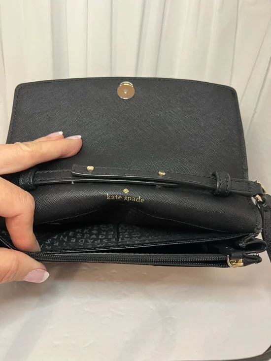 Kate Spade Black Crossbody Wallet - Picture 6 of 7